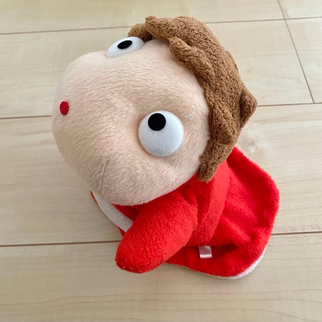 スタジオジブリ 崖の上のポニョ ハンドパペット ぬいぐるみ ぽにょ 美