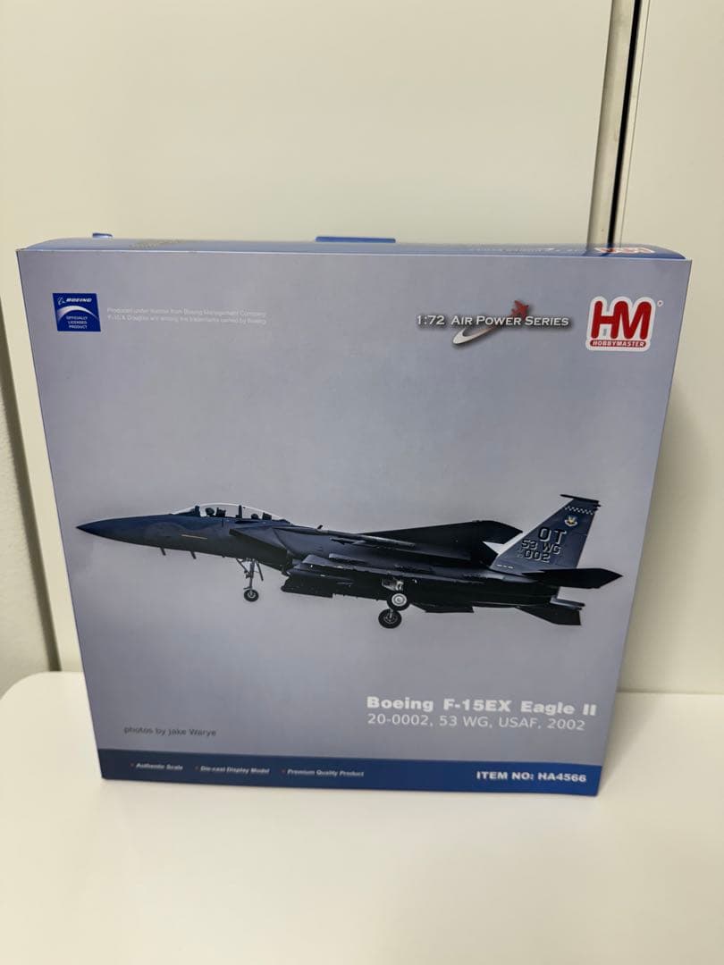 【HOBBY MASTAR】アメリカ空軍F15EX EAGLEⅡ 1/72 F-15EX Eagle II 1:72 Diecast Model - Hobby Master HM-HA4562 - $129.95