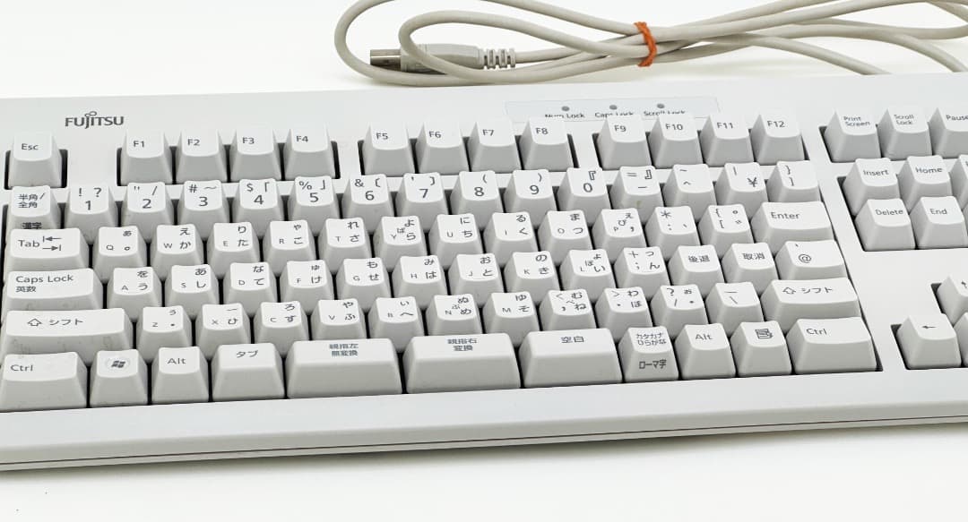 USB 親指シフト 有線キーボード グレー 親指シフトキーボード（USB