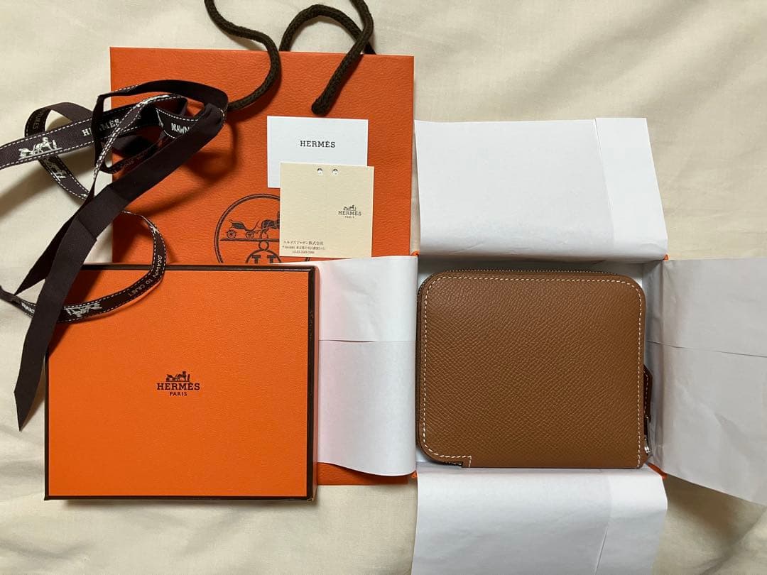 未使用 エルメス シルクインコンパクト