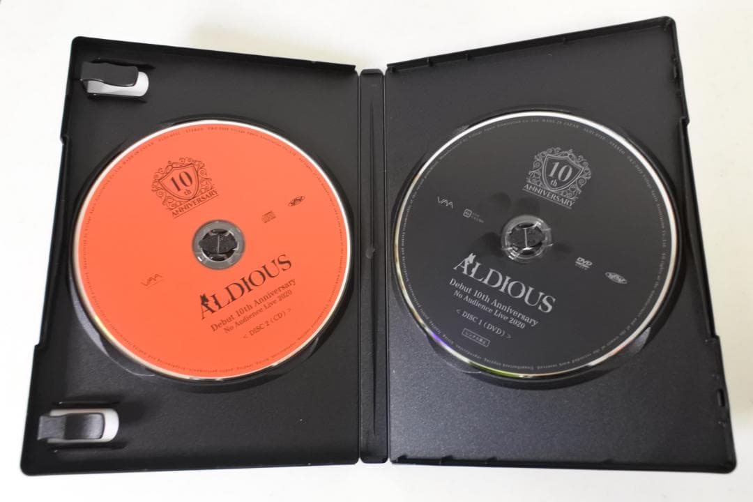 ALDIOUS Debut 10th Anniversary DVD+CD
