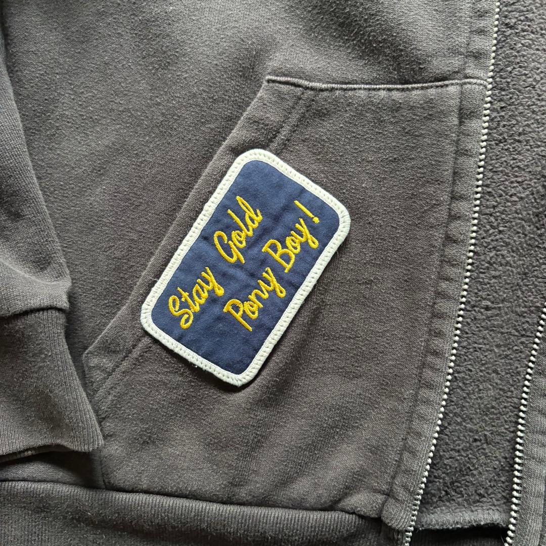 スミクロ フェード Schott(ショット) ジップパーカー 黒 ブラック M