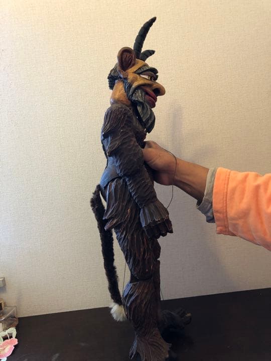 アンティーク　デビル 悪魔　Devil マリオネット　骨董　ミッドセンチュリー