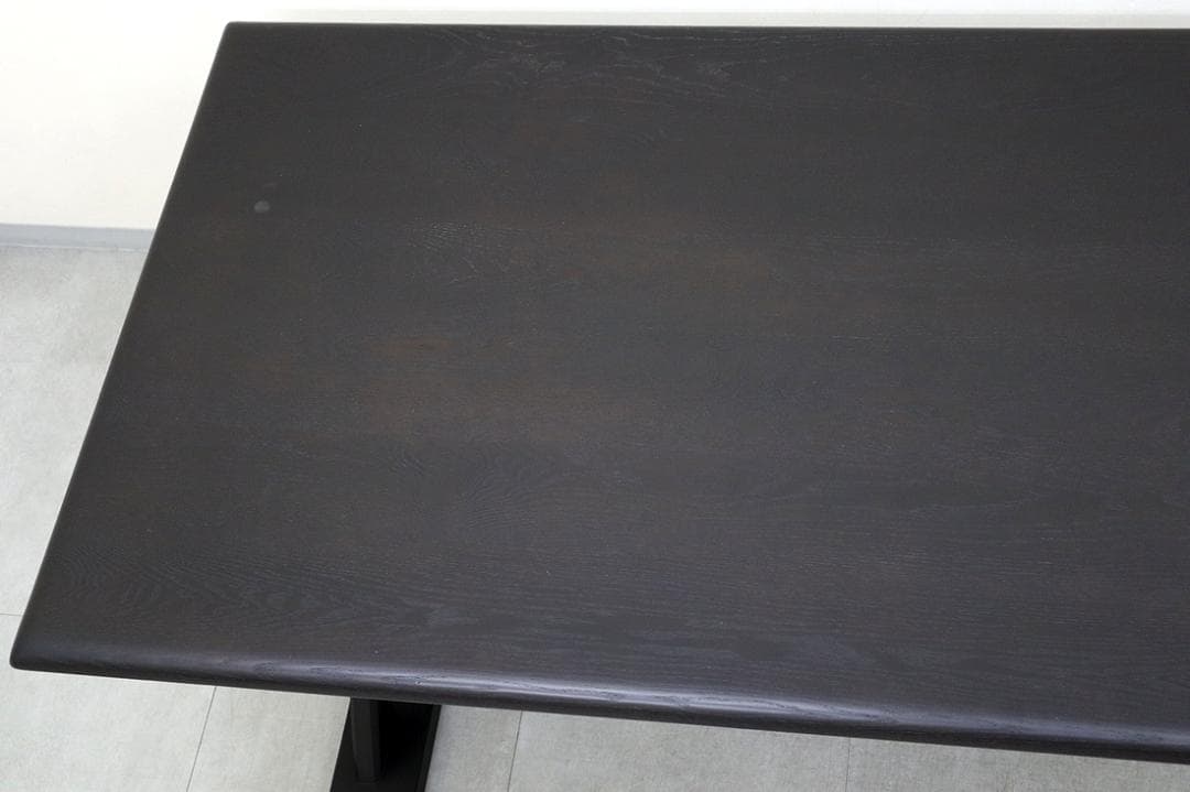 美品 TIME & STYLLE ダイニングテーブル 無垢材 旭川家具 6人用