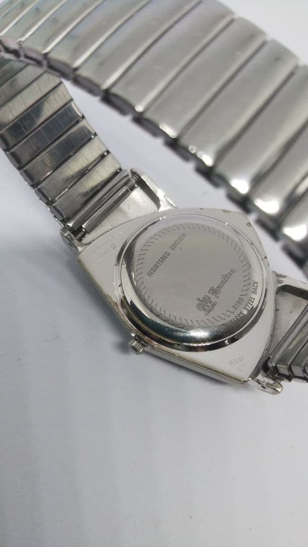 【電池交換済み】ハミルトン ベンチュラ クォーツ腕時計