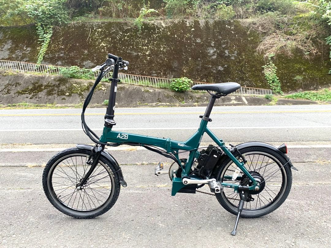 動作確認済】A2B Kuo 折り畳み電動アシスト自転車 20インチ