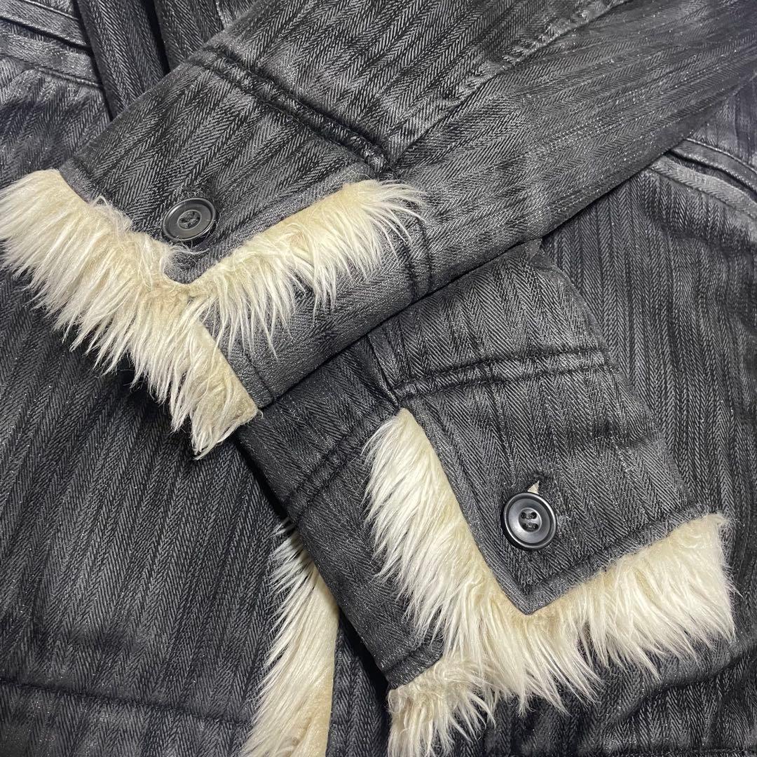 ニコル ファージャケット grunge 平成ギャル お兄系