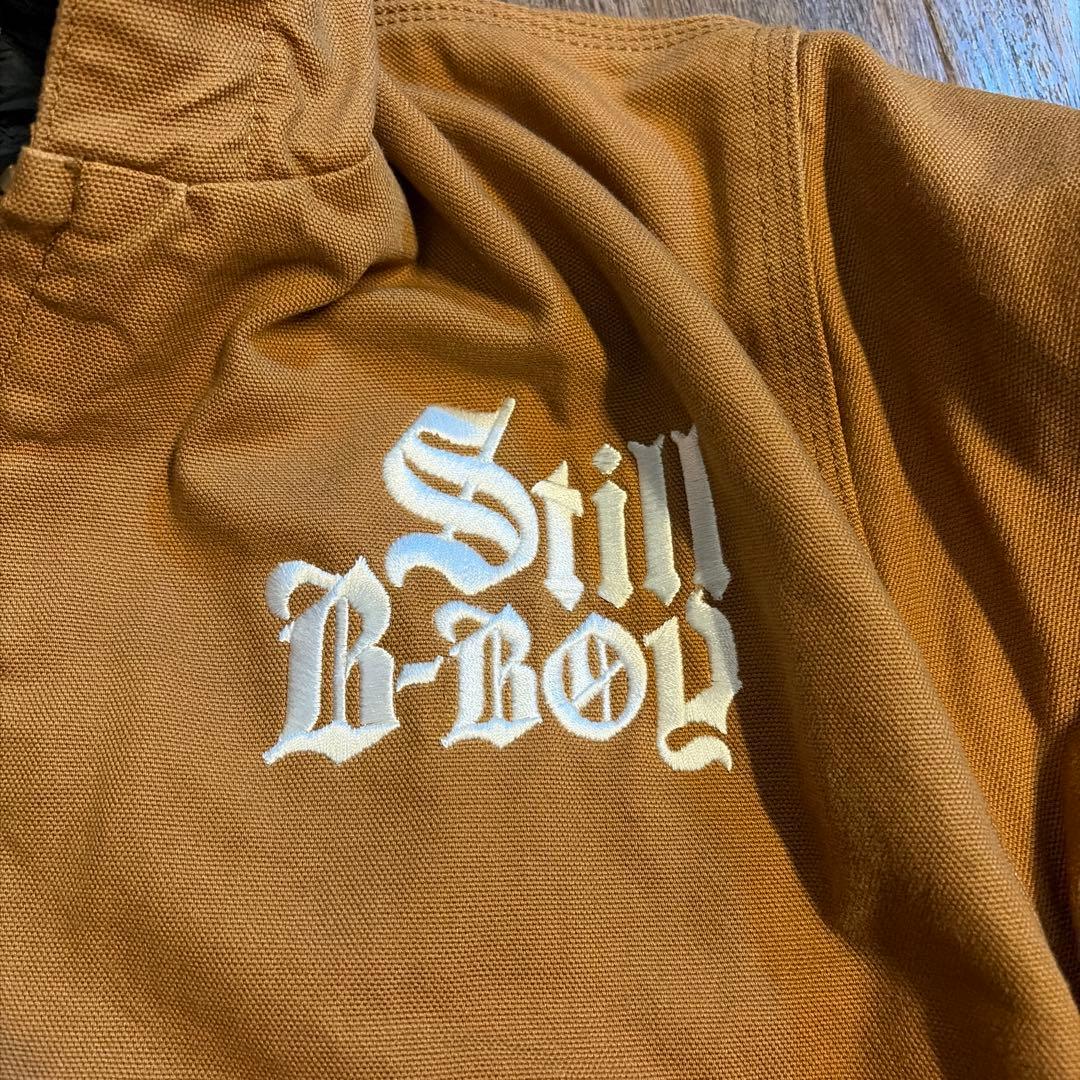 Carhartt フード付きブラウンジャケット M