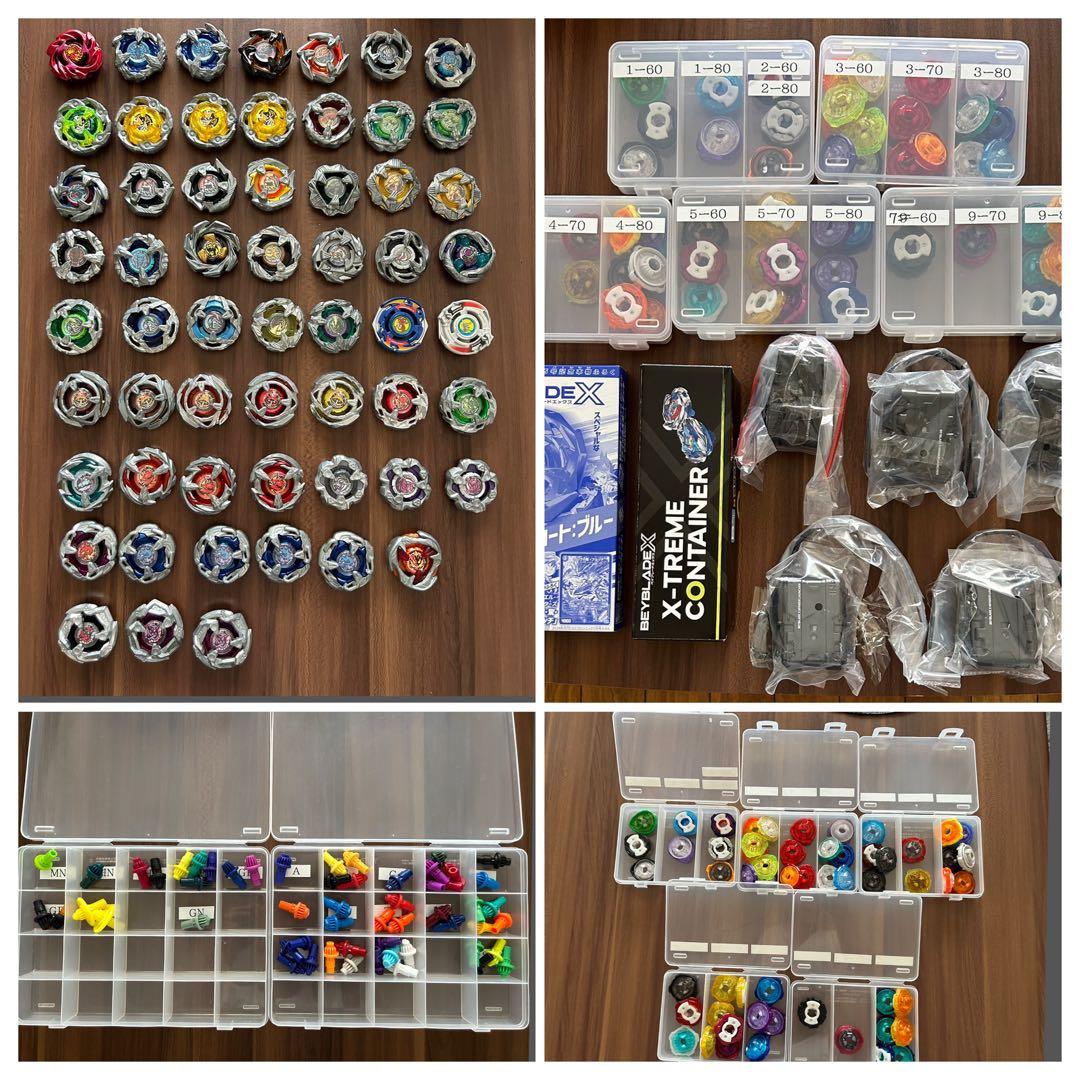 ベイブレードX引退品 パーツ総数160個以上 - メルカリ