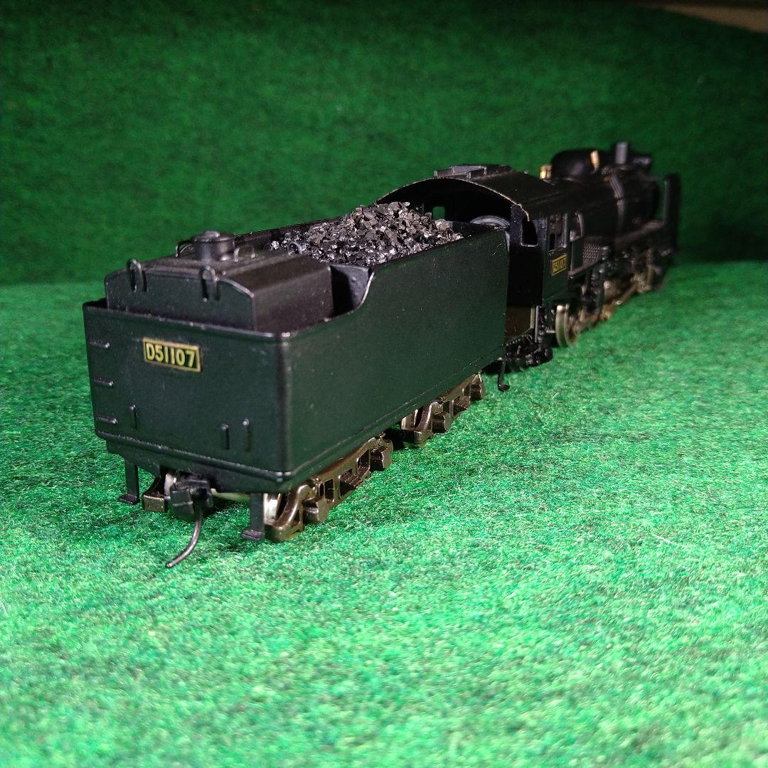 HOゲージ 　D51 金属アダチ完成品追加工