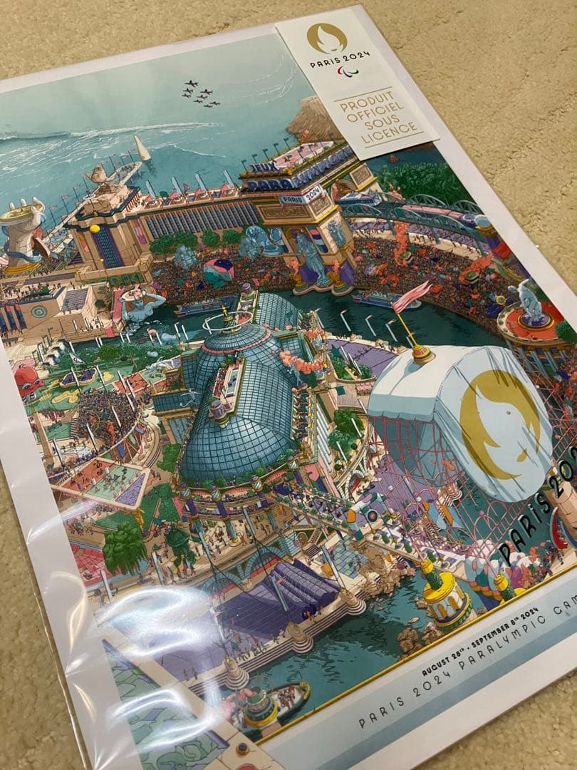パリオリンピック　デザインパネル パリオリンピック デザインパネル パリ2024オリンピック