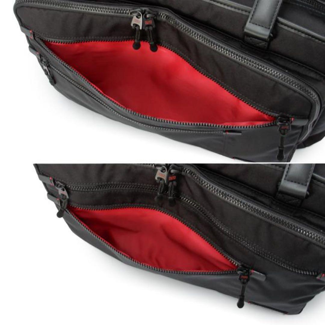 新品TAKEO KIKUCHIタケオキクチ黒ビジネスバッグバッグ出張トートバッグ