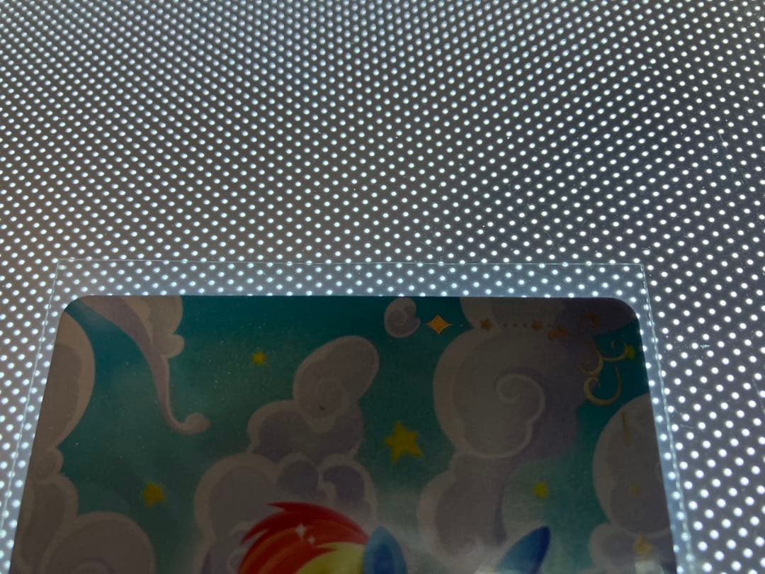 マイリトルポニー カードゲーム レインボーダッシュ 主人公カード