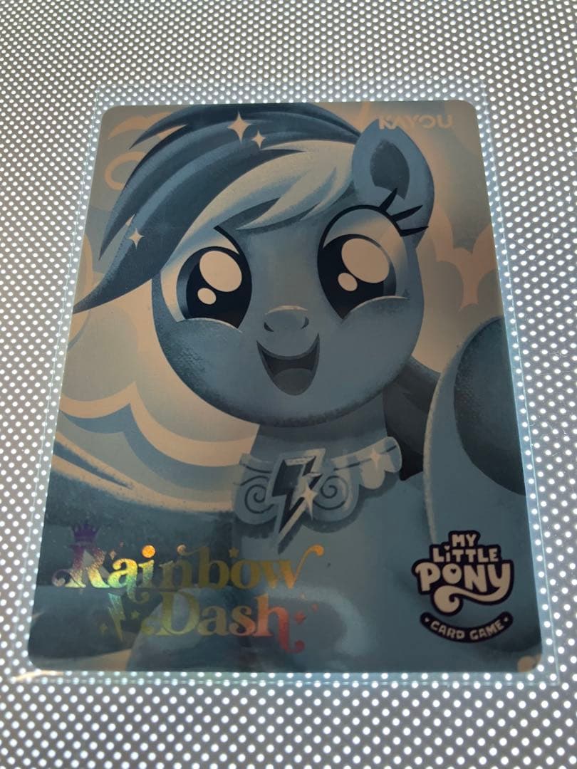 マイリトルポニー カードゲーム レインボーダッシュ 主人公カード