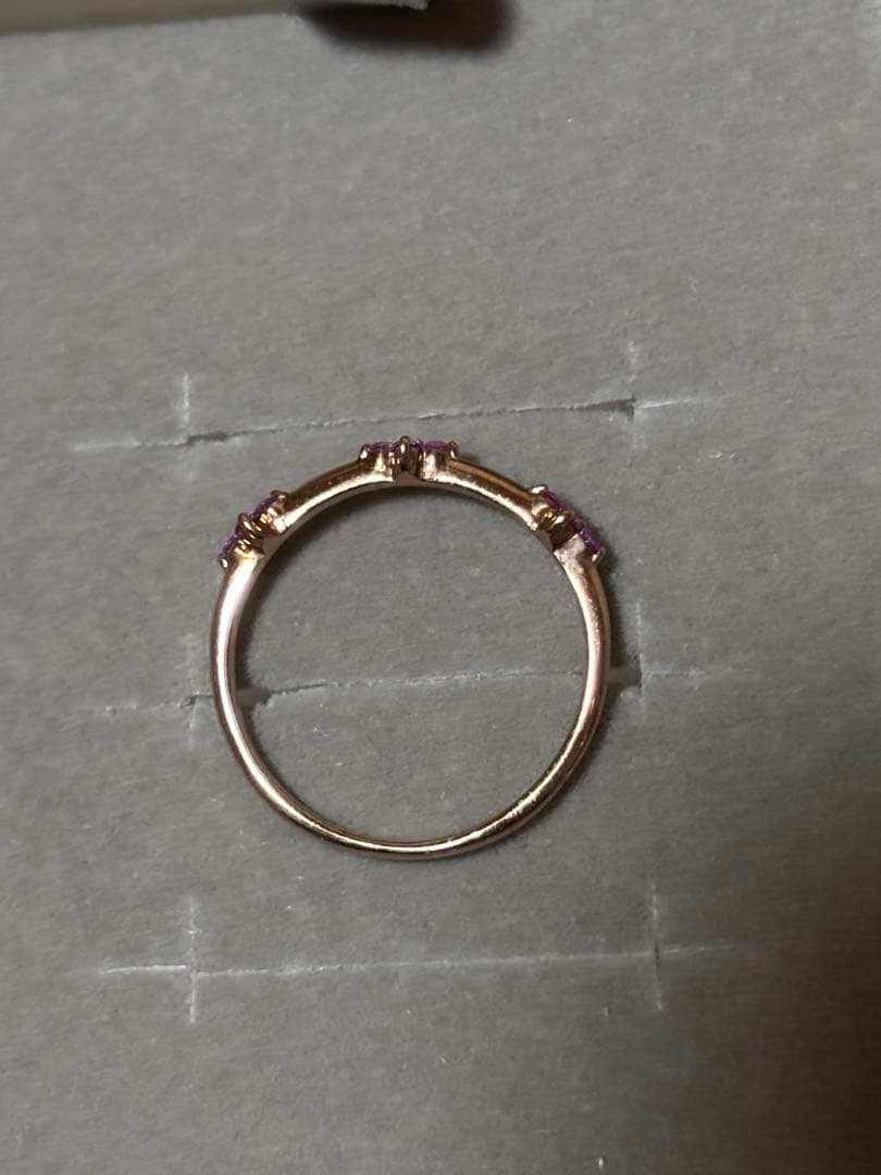 ツツミ ピンクサファイアリング