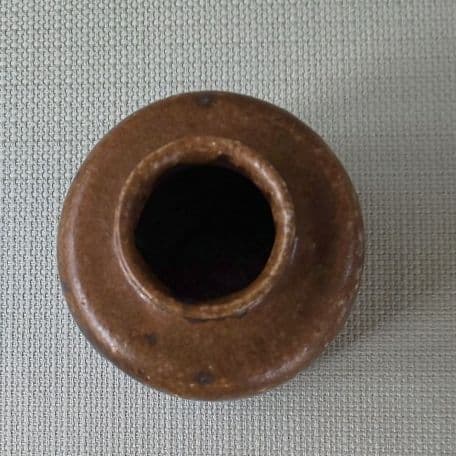 39 茶道 備前茶入 ・ 岸本昭彦作 ( 新品未使用品 )