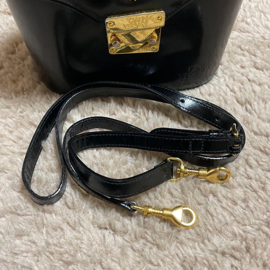 VERSACE ヴェルサーチ サンバースト バニティバッグ ショルダー 2WAY