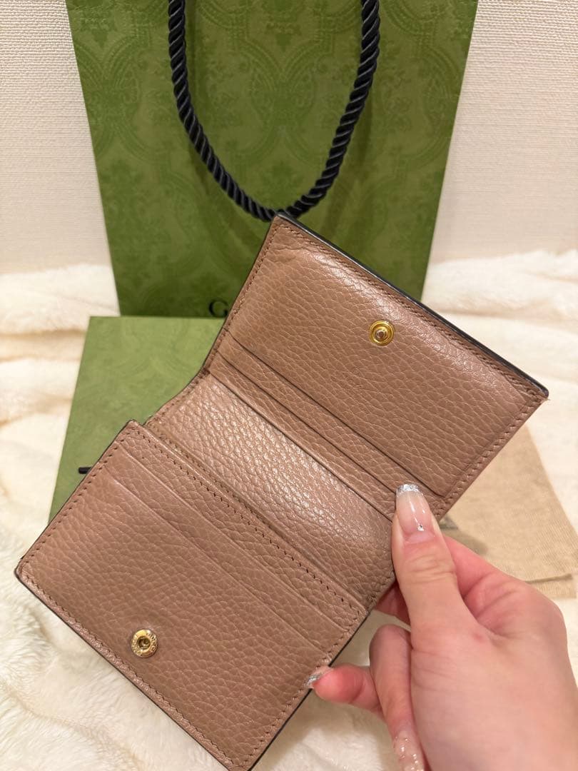 【お値下中】✨GUCCI GGスプリーム×マーモント カードケース ウォレット