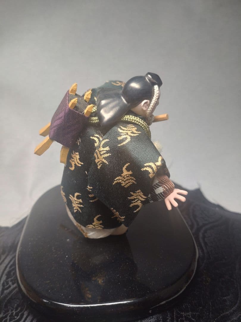 名品】六法弁慶 木目込人形