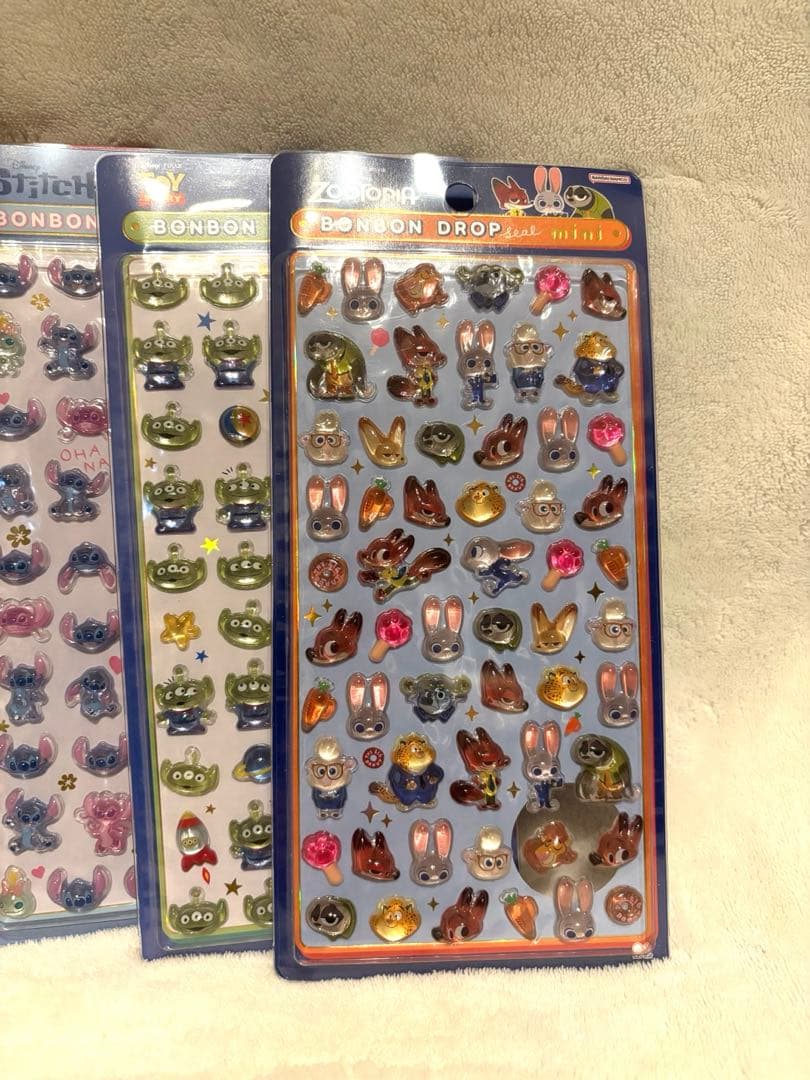 ディズニーボンドロシール 5枚セット