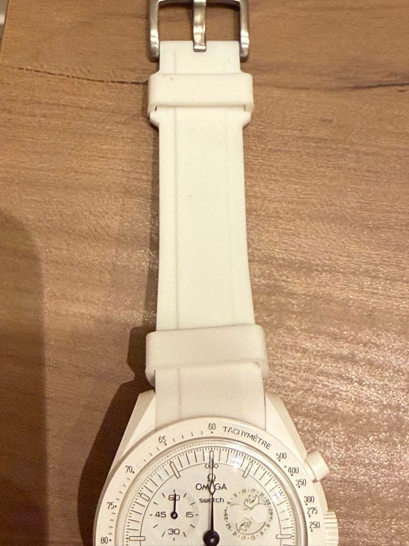 美品Snoopy OMEGA Swatch MoonSwatch ラバーベルト