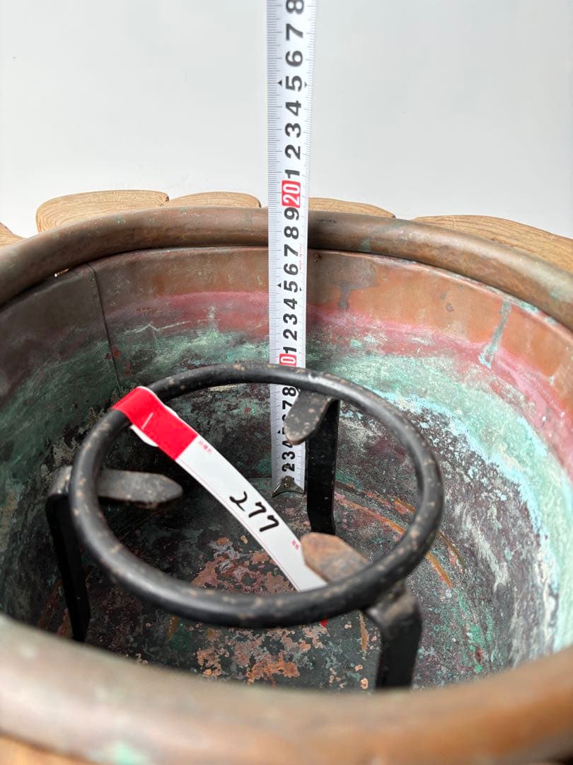 希少 逸品 切り株 火鉢 277 一点物 古美術 激レア品 アンティーク 骨董品