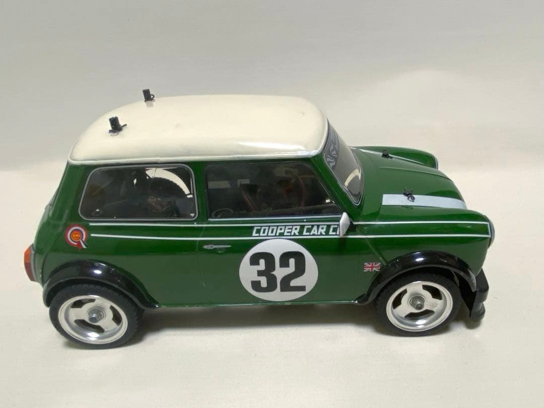 タミヤ 1/10 ミニクーパーレーシング　プロポ付