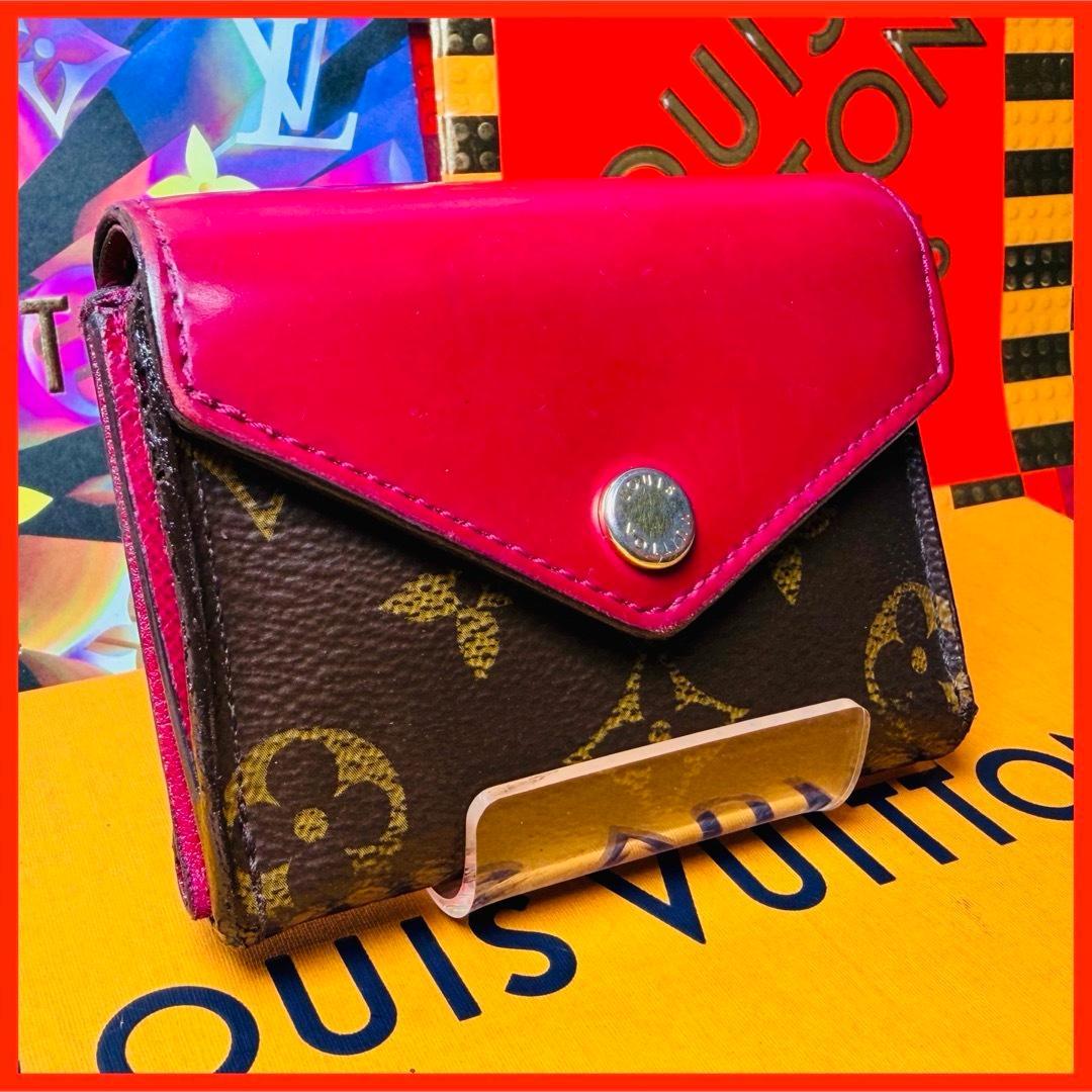 セール中！】ルイヴィトン ポルトフォイユ・ゾエ フューシャ 三つ折り