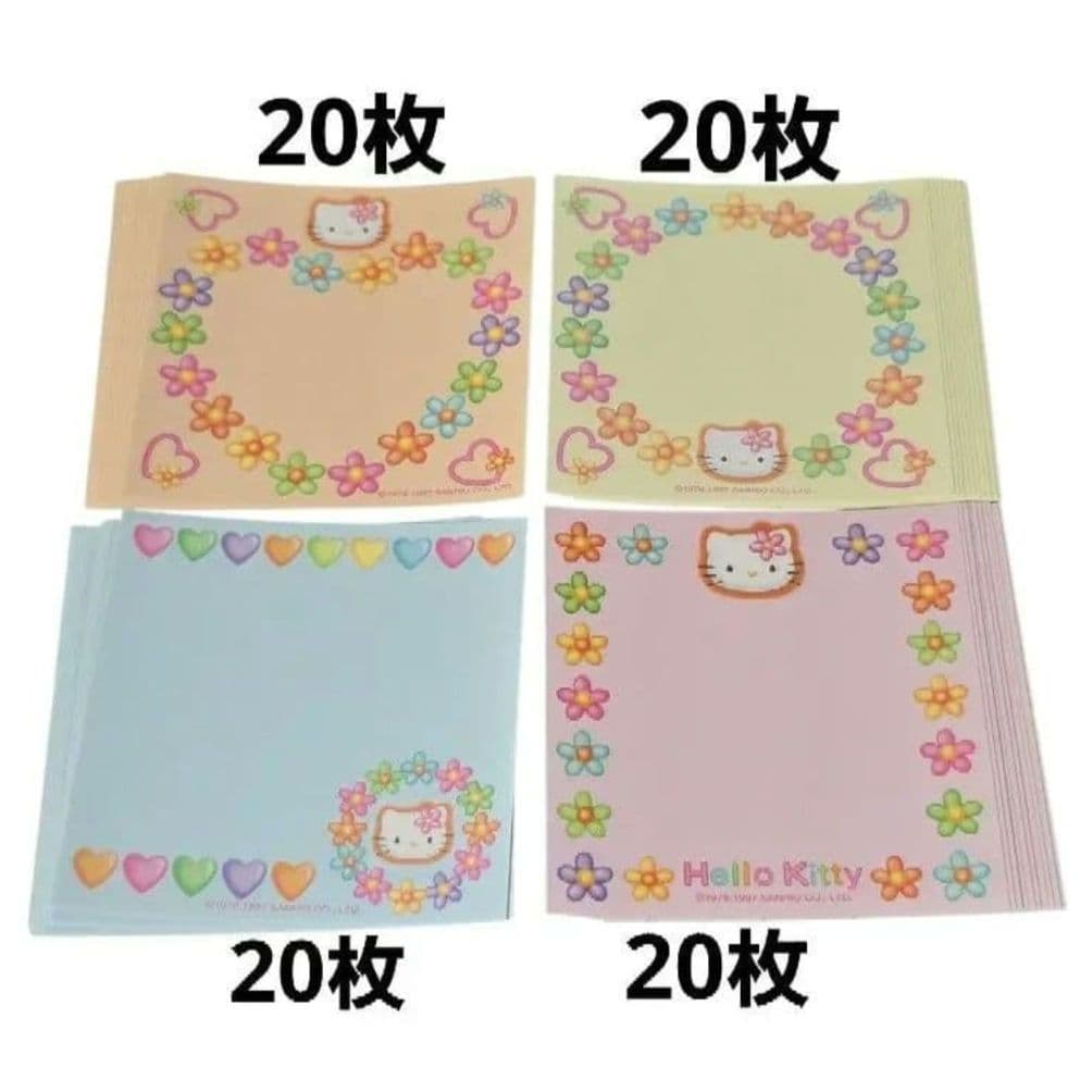 平成レトロ◇ハローキティ メモ帳◇おすそわけ◇HELLO KITTY - メルカリ