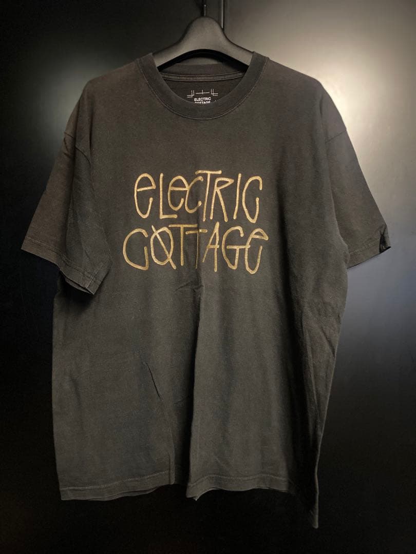 激レア ELECTRIC COTTAGE ロゴTシャツ ブラック サイズXL