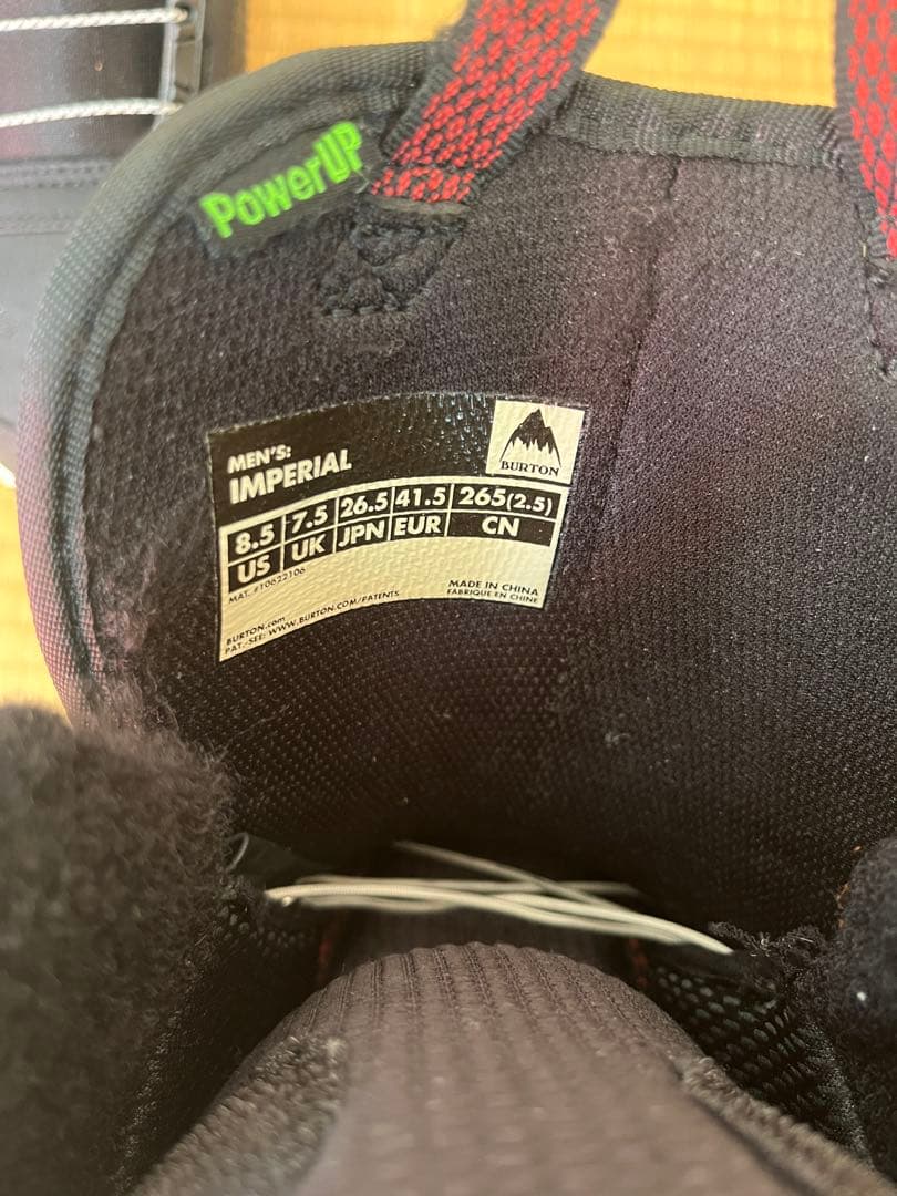 バートン　IMPERIAL AF スノボブーツ　26.5　BURTON　靴