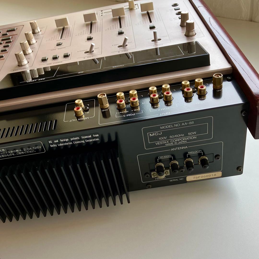 【カフェアプレミディ】VESTAX AA-88☆MIXSTATION☆希少極上品