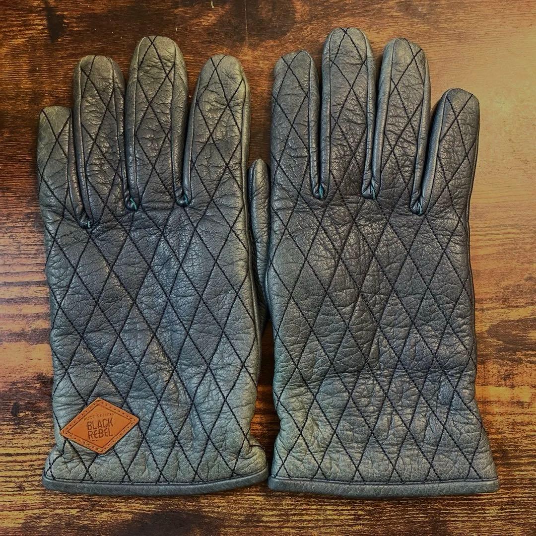 Rude Gallery Black Rebel 手袋 ブラック - メルカリ