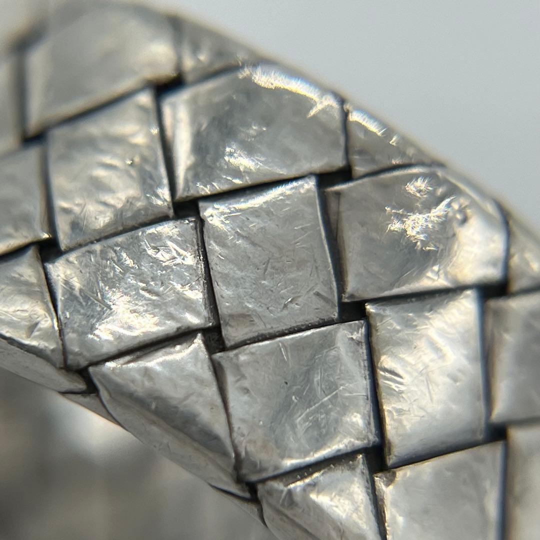 ボッテガヴェネタ BOTTEGA VENETA イントレチャートリング 16号