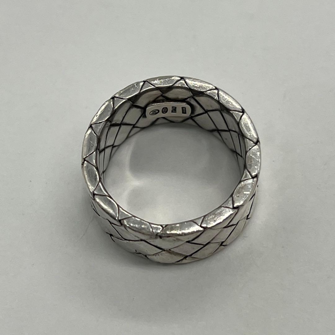 ボッテガヴェネタ BOTTEGA VENETA イントレチャートリング 16号