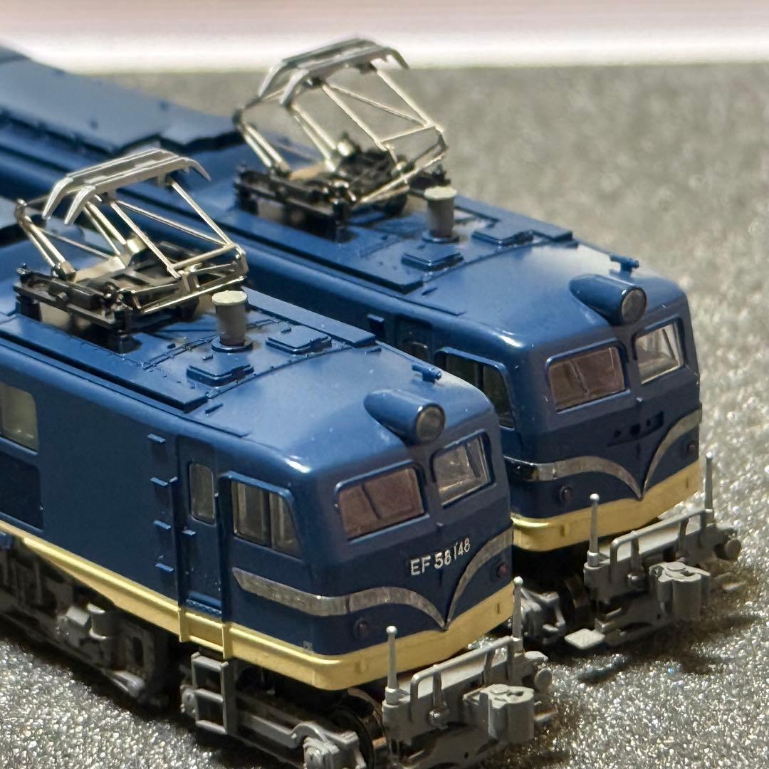 KATO EF58 青大将, 特急色, 青, 茶, お召し61号機　10両セット