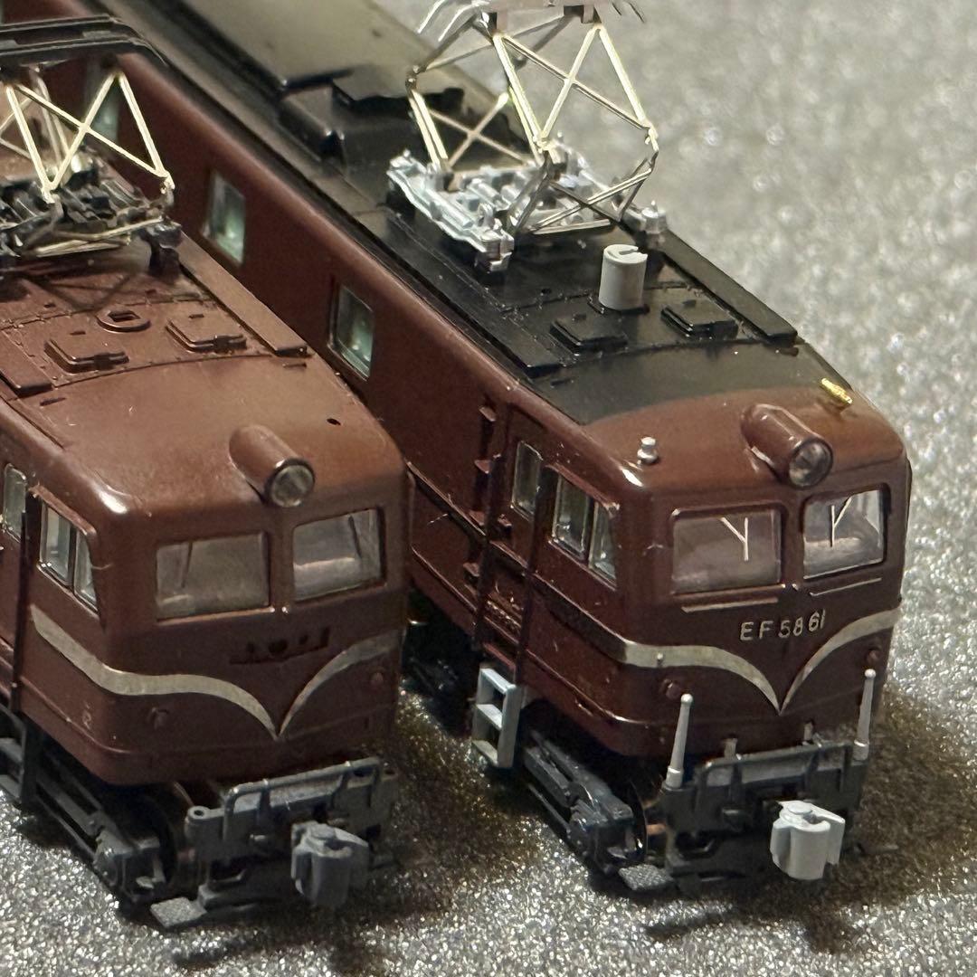 KATO EF58 青大将, 特急色, 青, 茶, お召し61号機　10両セット