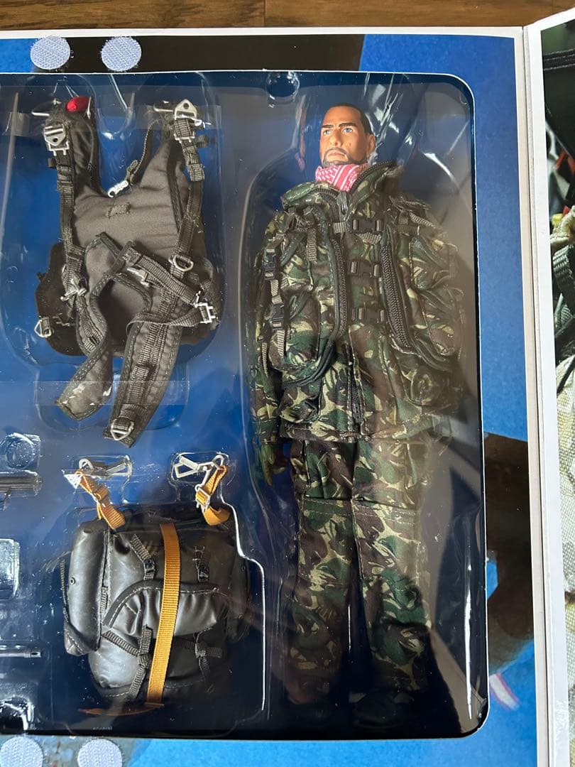 ホットトイズ SAS HALO 1/6 アクションフィギュア 専用収納袋 未開封