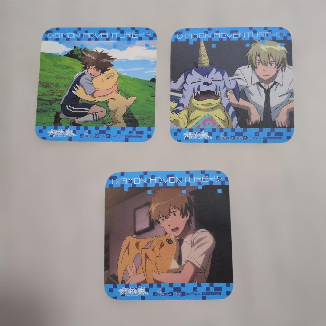 デジモンアドベンチャーtri. カラ鉄コラボ 第1弾 コースター コンプセット