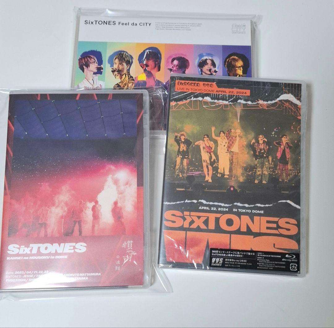 SixTONES LIVETOURBlu-rayセット SIXTONES LIVE TOUR Blu-ray4点セット
