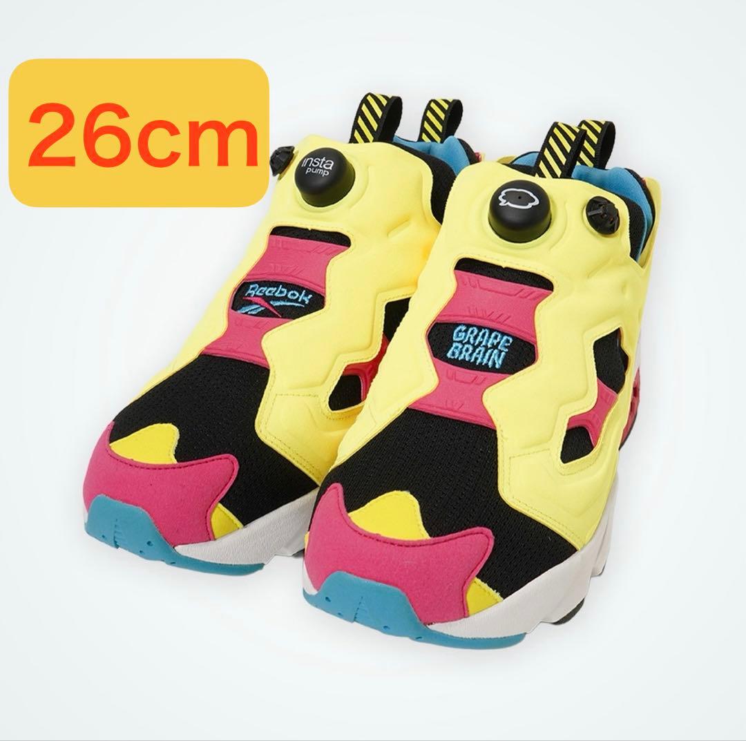 26cm】グレープブレイン リーボック スニーカーダンク にぎるちゃん