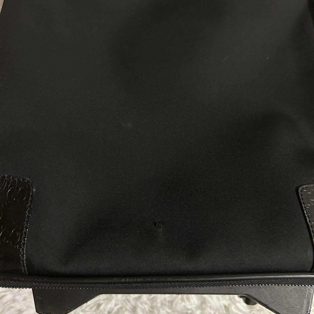 利便性◎】グッチ キャリーケース トランク 旅行鞄 ブラック スーツ バッグ