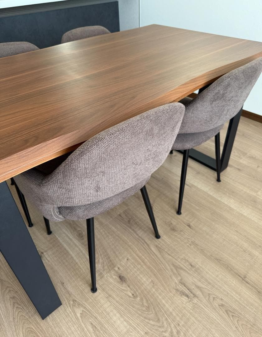 【AnaNicola 】4人掛け用 ダイニングテーブルセット