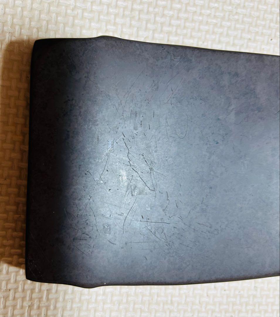 『旧蔵漢詩紋松花硯』は中国十大名硯の一つである松花硯 乾龍六年　在銘