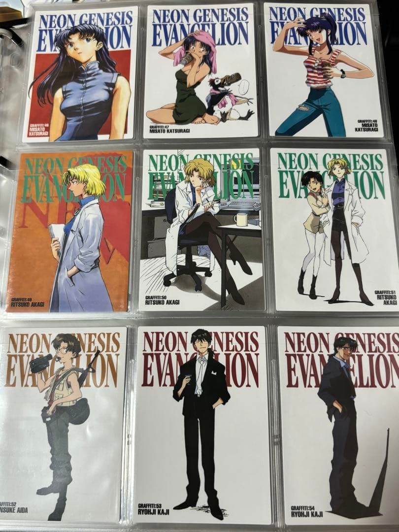 新世紀エヴァンゲリオン カードダスマスターズ 初版 第参集 コンプリート