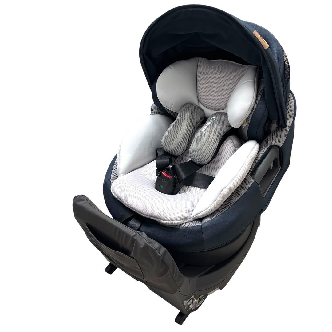 極美品 コンビ Combi ZA-670 THES ISOFIX エッグショック