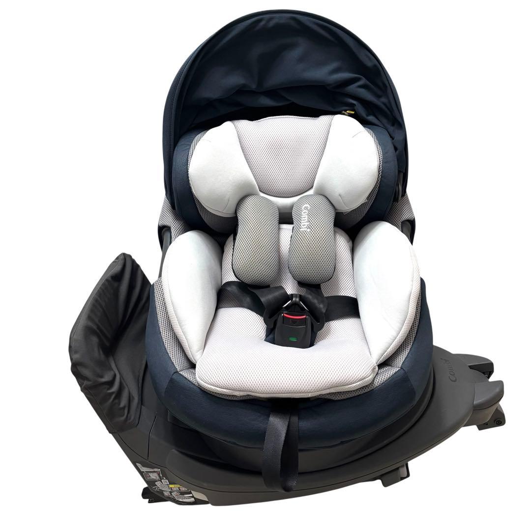 極美品 コンビ Combi ZA-670 THES ISOFIX エッグショック