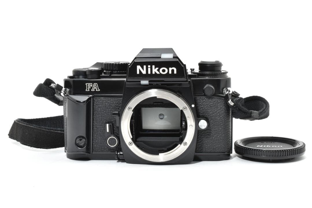超美品 NIKON FA ブラック フィルムカメラ モルト新品交換済 M710T