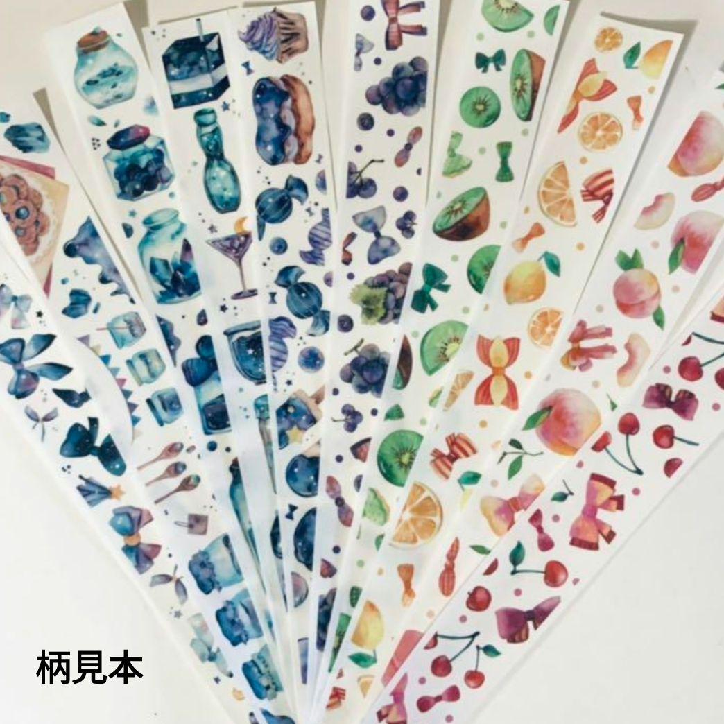 ゆゆう ＆COLORS マスキングテープ 32個 スイーツ フルーツ ゆゆう