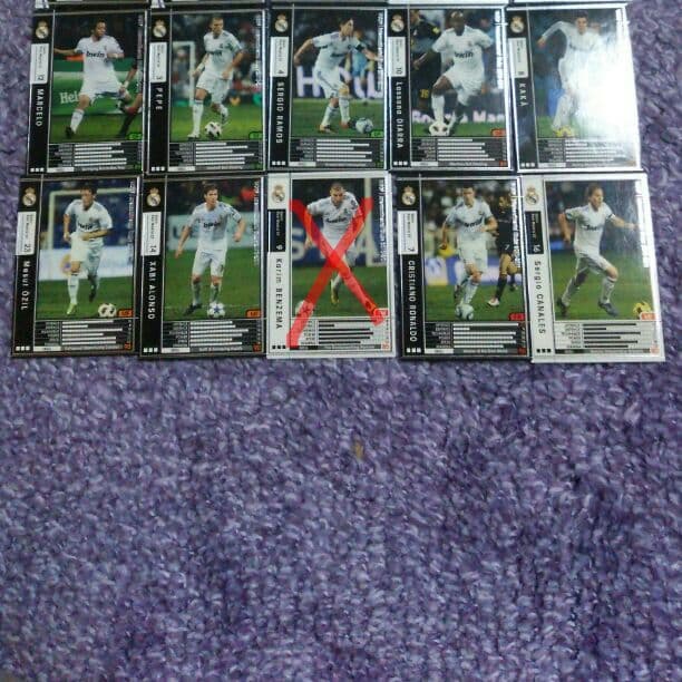 WCCF レアル・マドリード白黒 バラ売り